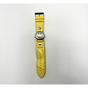 Frenzy Kids Happy Smiley Face Watch Flip Open Needs Battery 7.5"